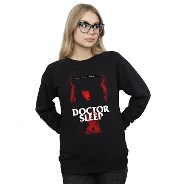 Doctor Sleep Dam/Kvinnor Rose The Hat Sweatshirt XL Svart Black XL