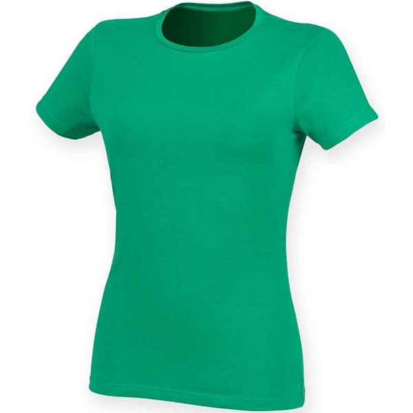 SF Dam/Kvinnor Feel Good T-Shirt XS Grön Green XS