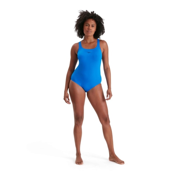Speedo Womens/Ladies Medalist Eco Endurance+ One Piece Swimsuit Bondi Blue 34cm