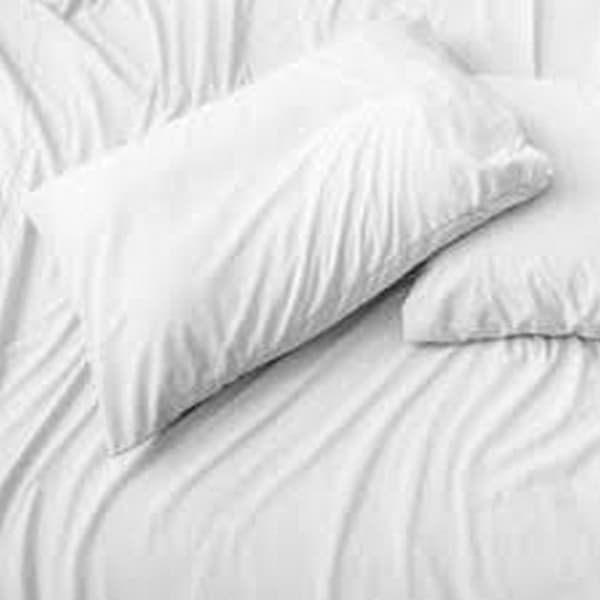 Belledorm Jersey Bomullskuddfodral (Par) L Vit White L