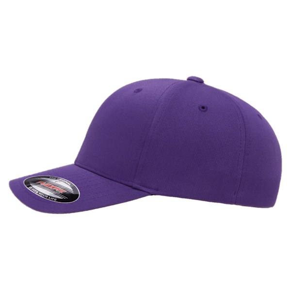 Yupoong Flexfit keps för män (2-pack) LXL Lila Purple LXL