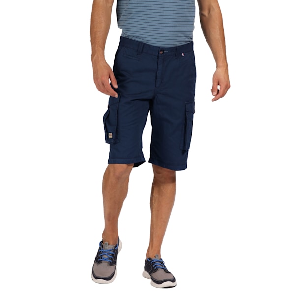 Regatta Shorebay Vintage Cargo Shorts för Herr 38 tum Marinblå Navy 38in