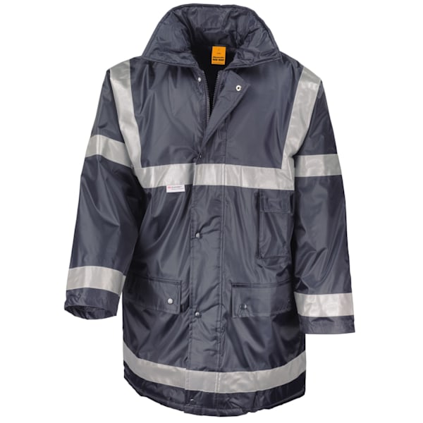 WORK-GUARD by Result Unisex Vuxen Management Reflexjacka L Navy L