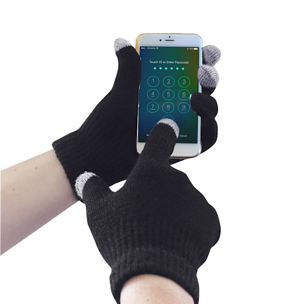 Portwest Touch Screen Vinterhandskar S-M Svart Black S-M