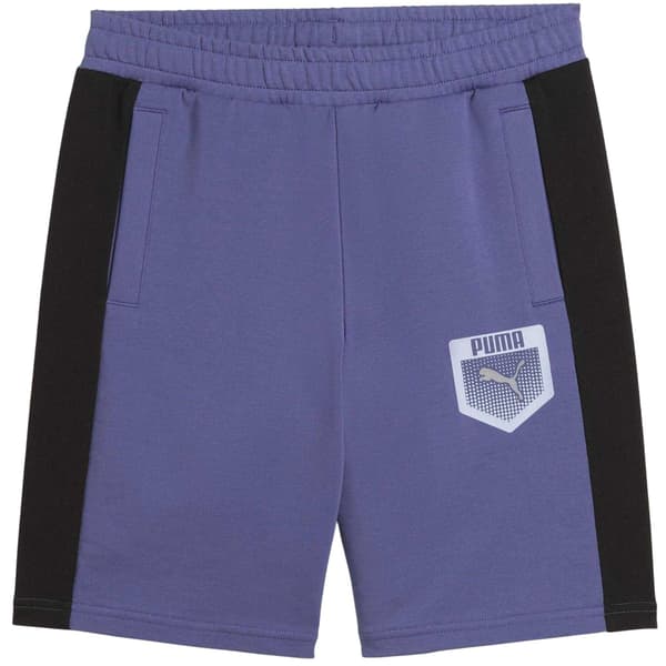 Puma Barn/Kids Active Graphic Sweat Shorts 13-14 år Blå Blue 13-14 Years