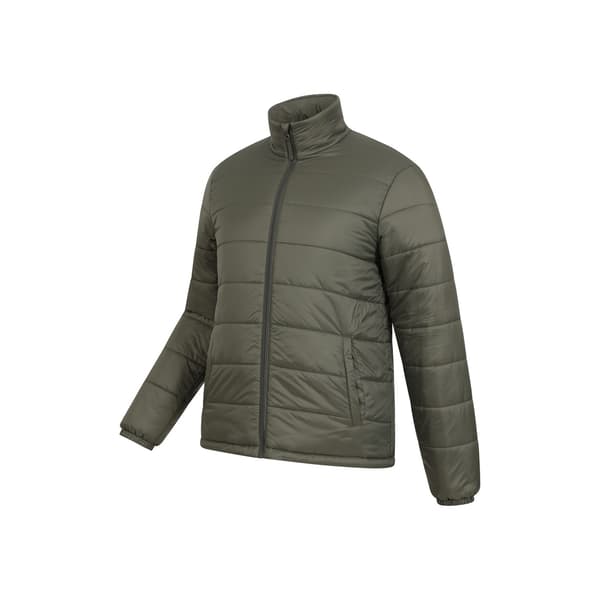 Mountain Warehouse Essentials Lättviktig Vadderad Jacka Herr XS Khaki XS