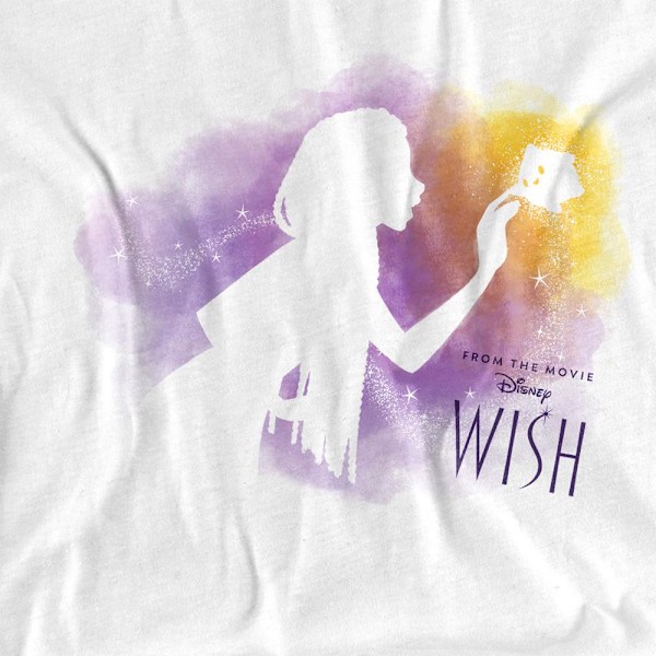 Wish Unisex Vuxen Akvarellstjärna T-Shirt L Vit White L