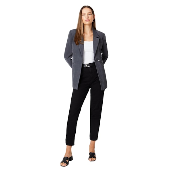 Dorothy Perkins Dam/Damer Ren Slim Blazer 8 UK Grå Grey 8 UK