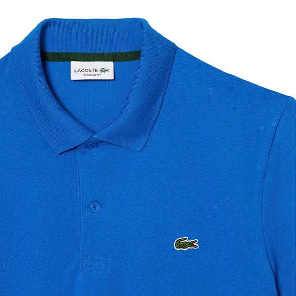 Lacoste Herr Polycotton Regular Pikétröja S Blå Blue S