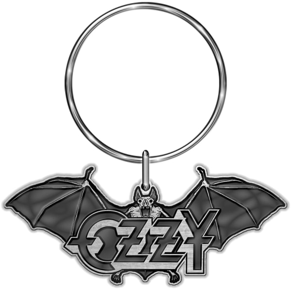 Ozzy Osbourne Ordinary Man Keyring One Size Svart/Silver Black/Silver One Size