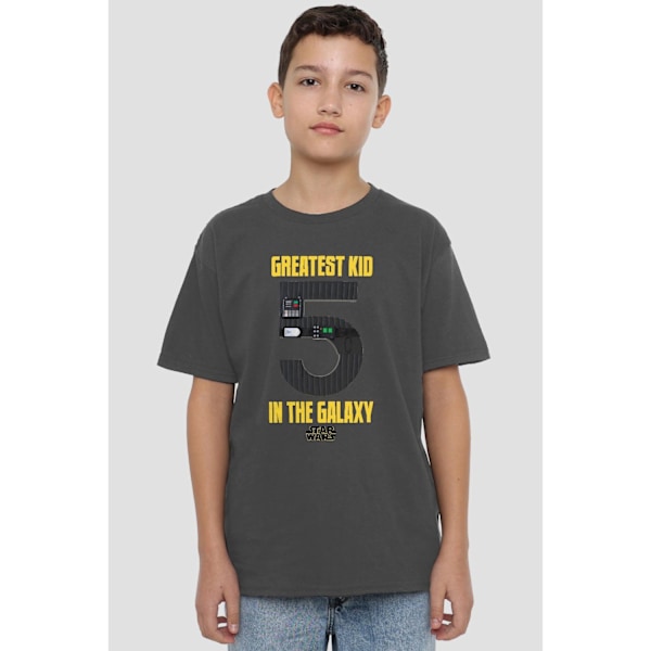Star Wars Barn/Ungdom Bästa Barn Darth Vader T-Shirt 9-10 Charcoal 9-10 Years