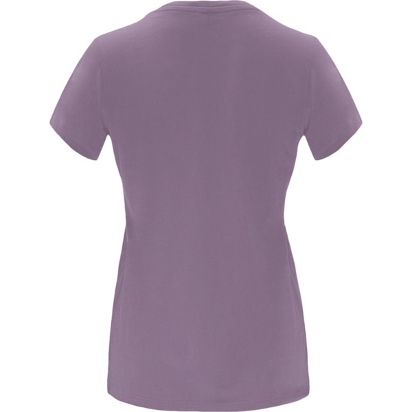 Roly Dam Capri T-shirt med Kort Ärm M Lavendel Lavender M