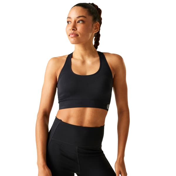 Dare 2B Dam Dont Sweat It II Sport-BH S Svart Black S