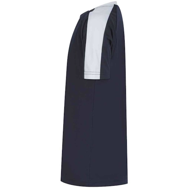 Finden & Hales Barn/Kids Lag T-Shirt 3-4 År Marinblå/Vit Navy/White 3-4 Years