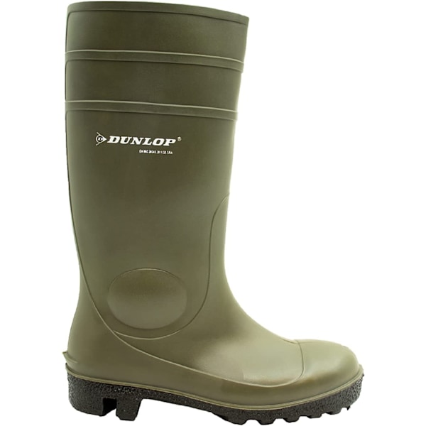 Dunlop Unisex Protomastor Wellingtonstövlar 11 UK Gröna/Svarta Green/Black 11 UK