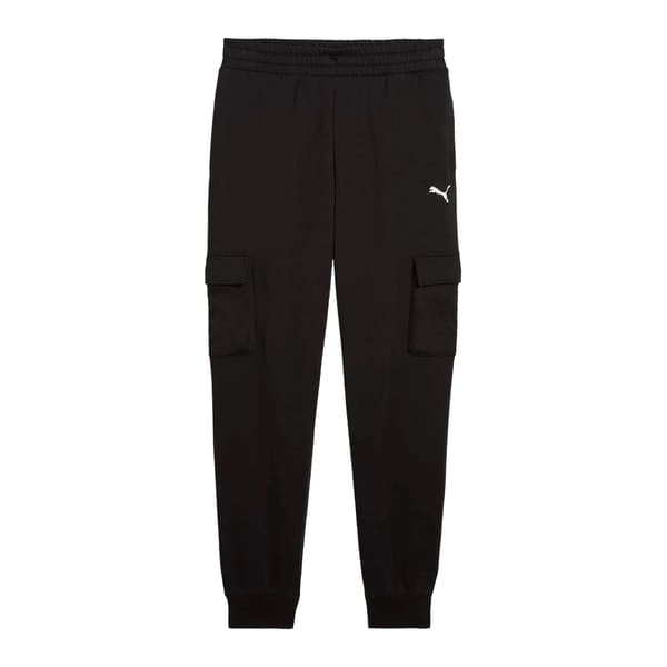 Puma Herr Fleece Small Logo Cargo Byxor M Svart Black M