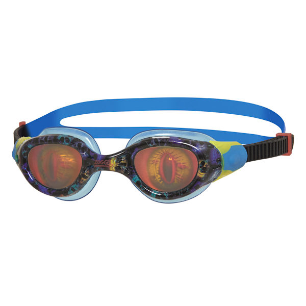 Zoggs Sea Demon Holografiska Simglasögon för Barn 6-14 år Blue/Black 6-14 Years