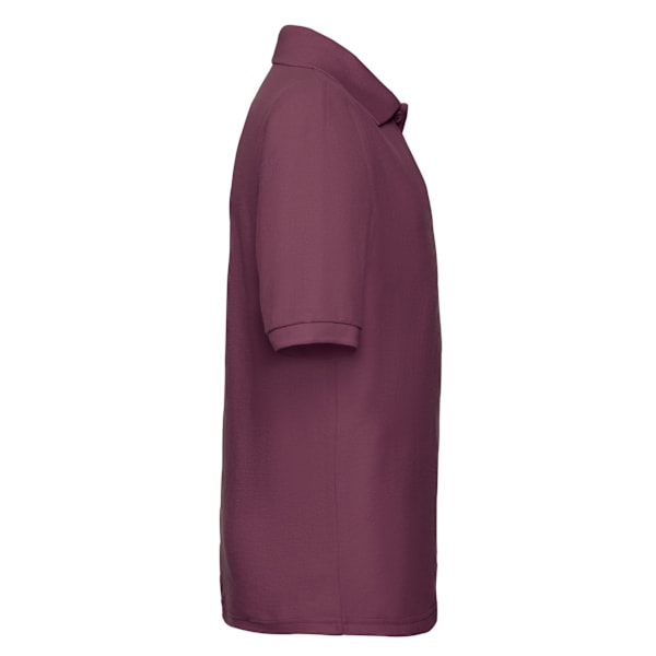 Fruit of the Loom Barn/Barn 65/35 Enfärgad Pique Poloskjorta 9 Burgundy 9-10 Years