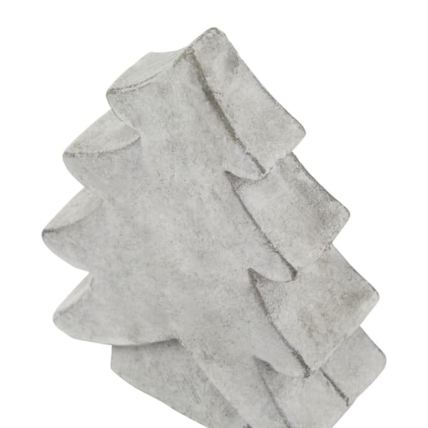 Hill Interiors Athena Julgran i Sten, One Size, Vit White One Size