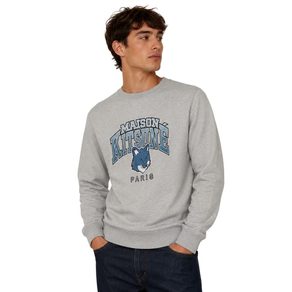 Maison Kitsuné Unisex Vuxen Fox Regular Sweatshirt M Grå Grey M