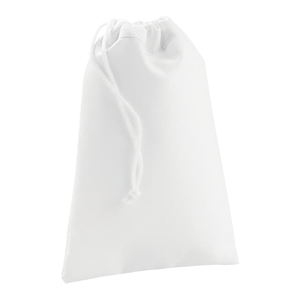 Bagbase Sublimeringssnörsäck 14cm x 10cm Vit White 14cm x 10cm