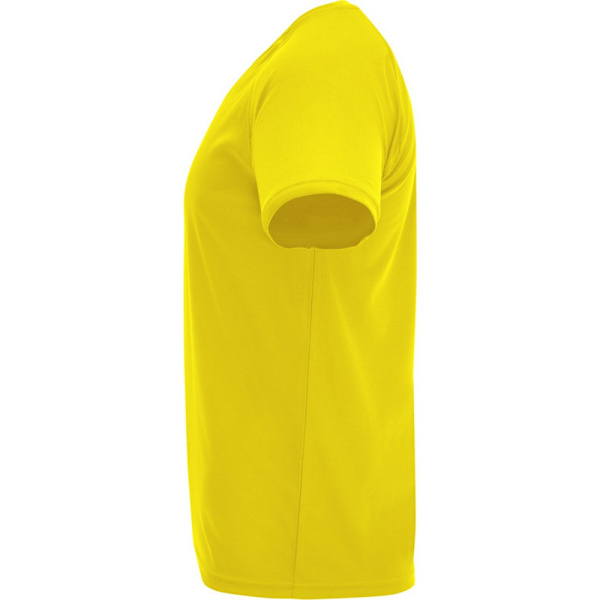 Roly Bahrain T-shirt för män, kortärmad, sport, 3XL, gul Yellow 3XL