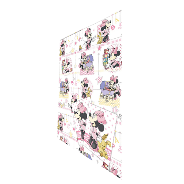 Disney Minnie Mouse Presentpapper (2-pack) One Size Vit White/Pink/Yellow One Size