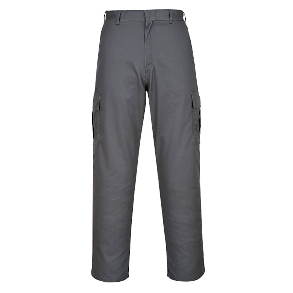 Portwest Combatbyxor för män 46R Grå Grey 46R
