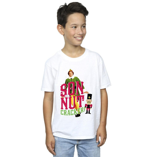 Elf Boys Son Of A Nutcracker T-Shirt 9-11 År Vit White 9-11 Years