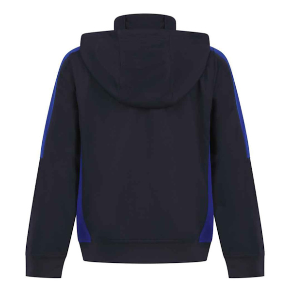 Finden & Hales Barn/Barn Team Kontrast Hoodie 7-8 År Marinblå/Kunglig Blå Navy/Royal Blue 7-8 Years