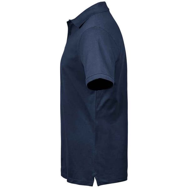 Tee Jays Herr Bomull Pique Poloshirt S Marinblå Navy S