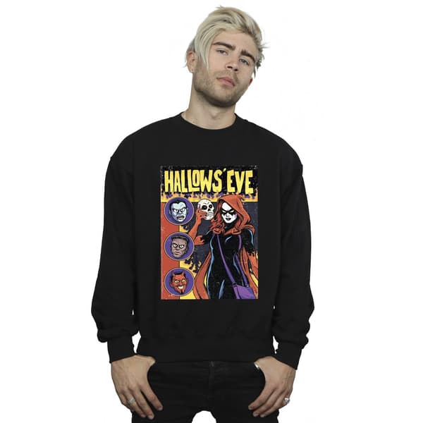 Marvel Hallows Eve Comic Cover Sweatshirt M Svart Black M