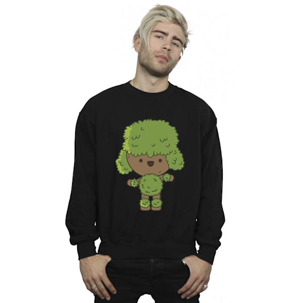 Marvel Mens I Am Groot Chibi Dance Sweatshirt 4XL Svart Black 4XL