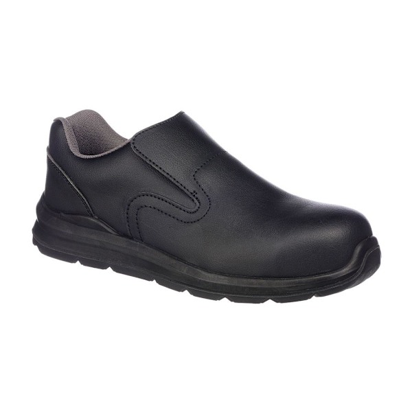 Portwest Unisex Vuxen Compositelite Slip-on Säkerhetsskor 7 UK B Black 7 UK