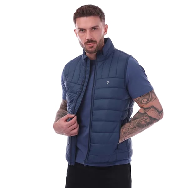 Farah Arsenal Vadderad Väst för Män XL Mörkblå Dark Blue XL