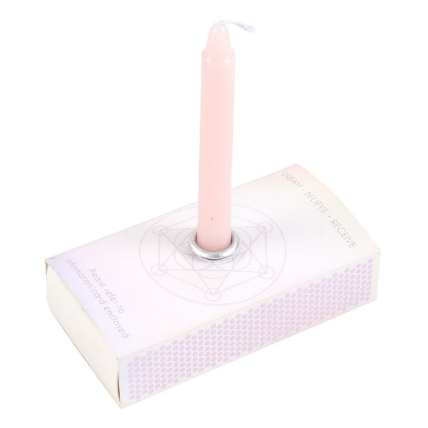 Something Different Manifestation Spell Candles Set (3-pack) Pink One Size