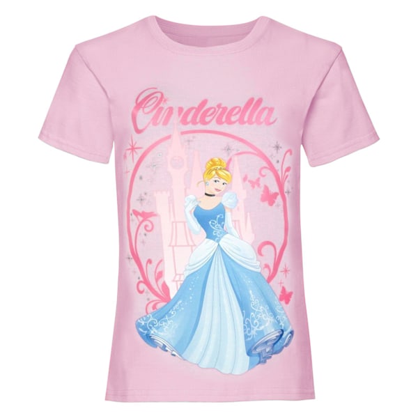 Cinderella Girls T-shirt 2-3 år Rosa Pink 2-3 Years