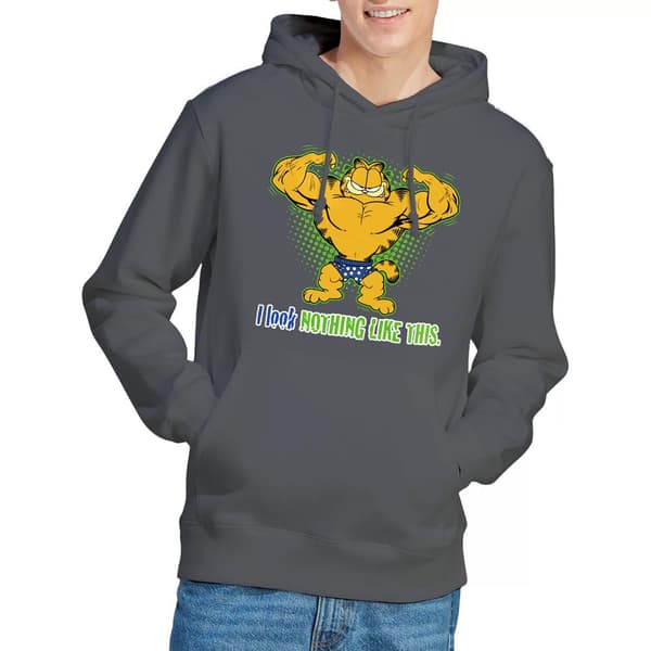 Garfield Herr Nothing Like This Hoodie S Kolgrå Charcoal S