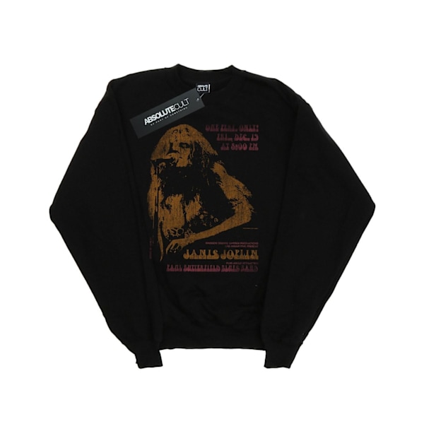 Janis Joplin Girls Madison Square Garden Sweatshirt 7-8 år B Black 7-8 Years