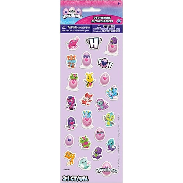 Hatchimals Puffy Stickers En Storlek Flerfärgad Multicoloured One Size