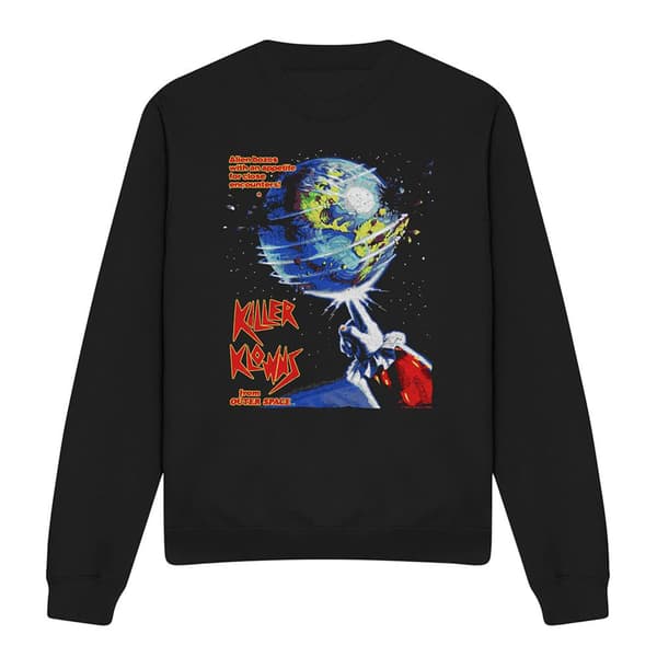 Killer Klowns From Outer Space Unisex Vuxen Invaders Sweatshirt Black S