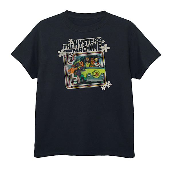 Scooby Doo Boys The Mystery Machine Bomull T-shirt 7-8 År Bl Black 7-8 Years