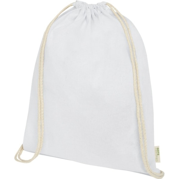 Bullet Orissa Ekologisk Bomulls Påse Med Snörning One Size Vit White One Size