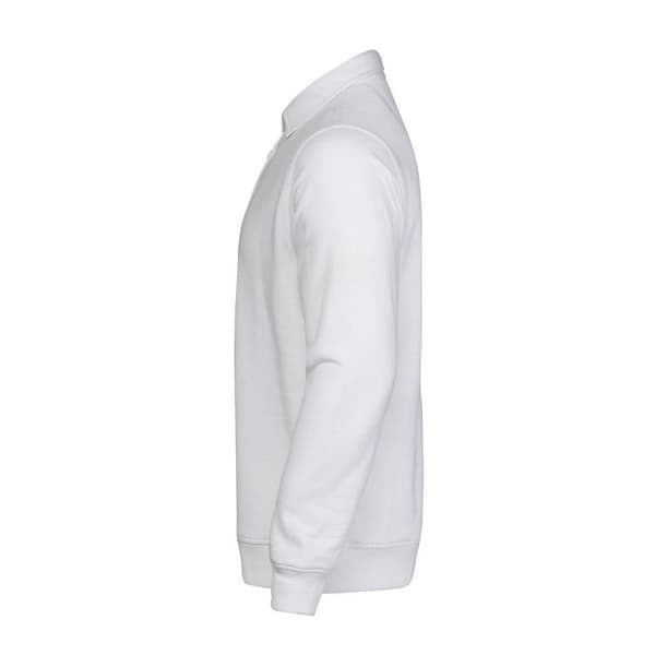 Printer Unisex Vuxen Homerun Långärmad Pikétröja L Vit White L