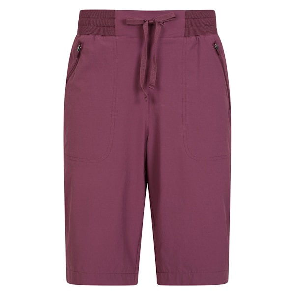 Mountain Warehouse Dam/Kvinnor Explorer Långa Shorts 12 UK Bur Burgundy 12 UK