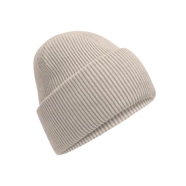 Beechfield Unisex Vuxen Klassisk Djup Manschett Mössa En Storlek Nat Natural Stone One Size