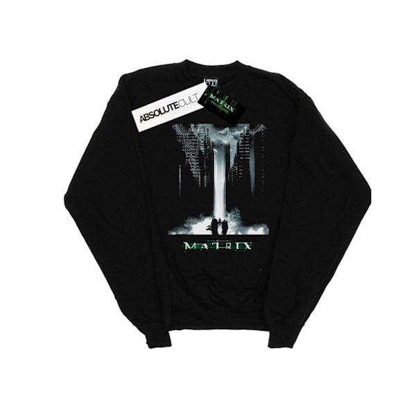 The Matrix Mens Original Poster Art Sweatshirt L Svart Black L