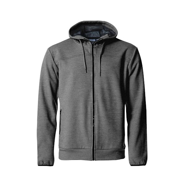 Clique Ottawa Melange Full Zip Hoodie L Grå Melange Grey Melange L