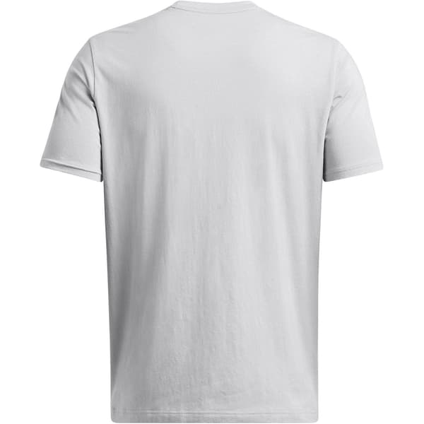 Under Armour Herr Sliced Chest Logo Regular T-Shirt S Ljusgrå Light Grey S