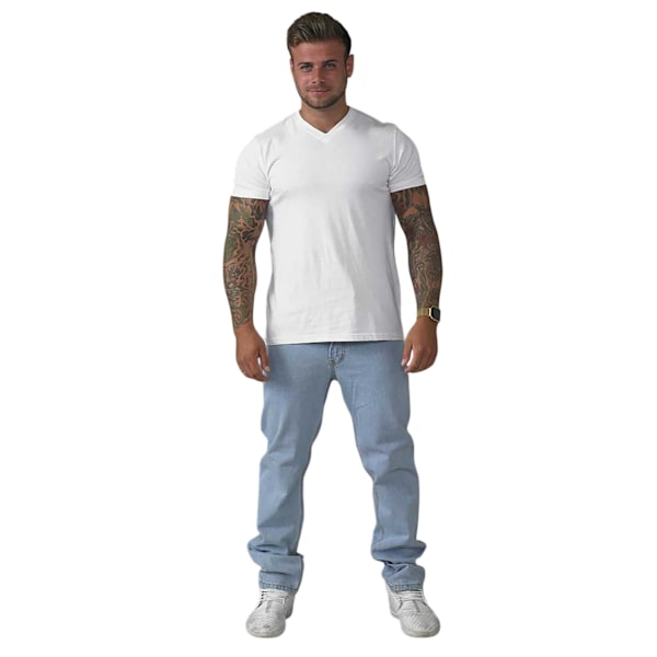 Duke Herr D555 Rockford Denim Comfort Jeans 30L Bleach Bleach 30L